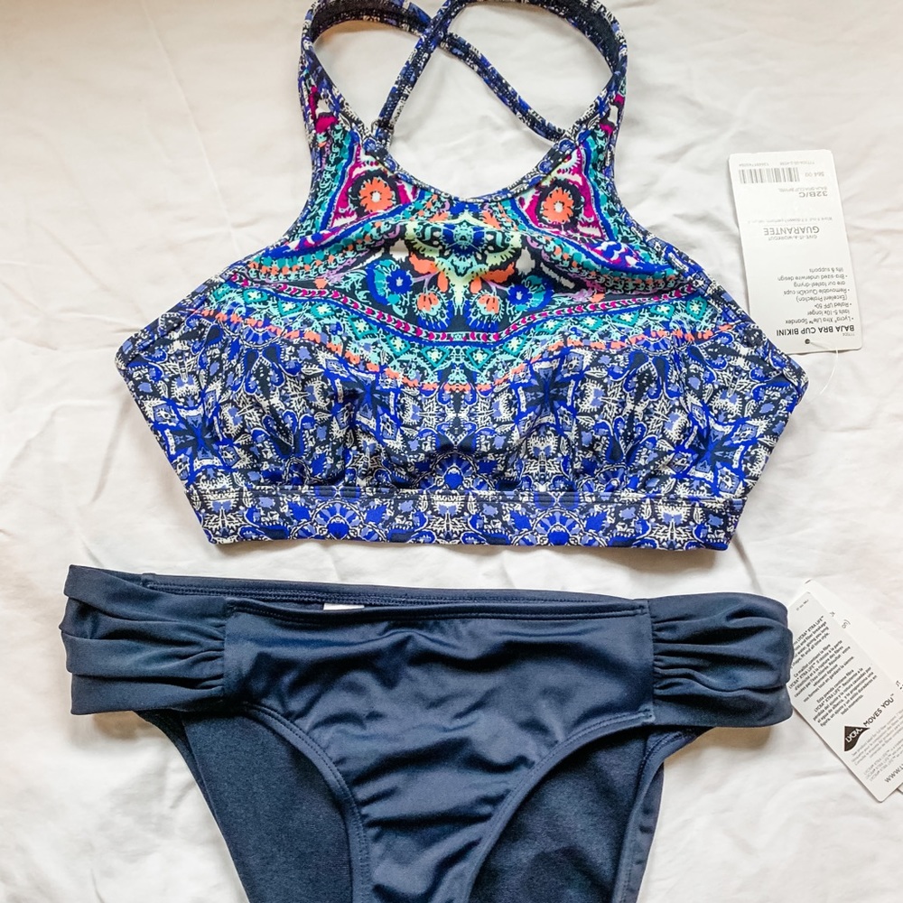 ‼️NWT‼️ athleta baja bra cup bikini